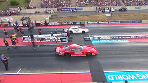Aaron Stanfield claims the No. 1 qualifying spot in Pro Stock at the 2022 Mile-High Nationals