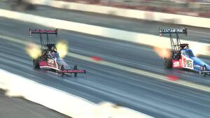 Billy Torrence is the No. 1 qualifier in Top Fuel on Friday of the 2024 Lucas Oil NHRA Winternationals