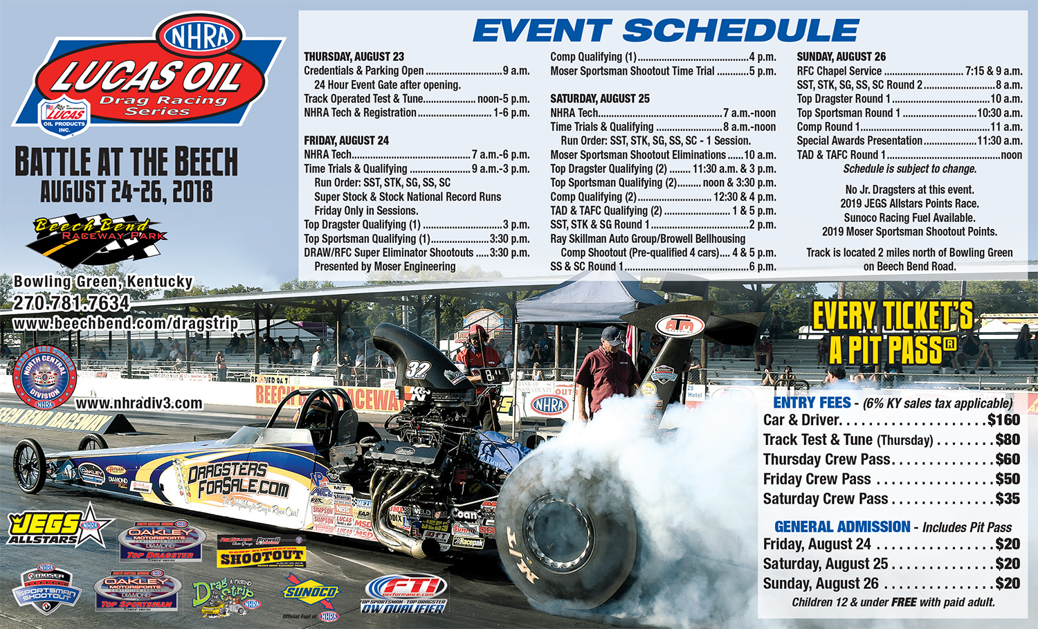 Beech Bend Raceway Schedule 2022 Lodrs Beech Bend | Nhra