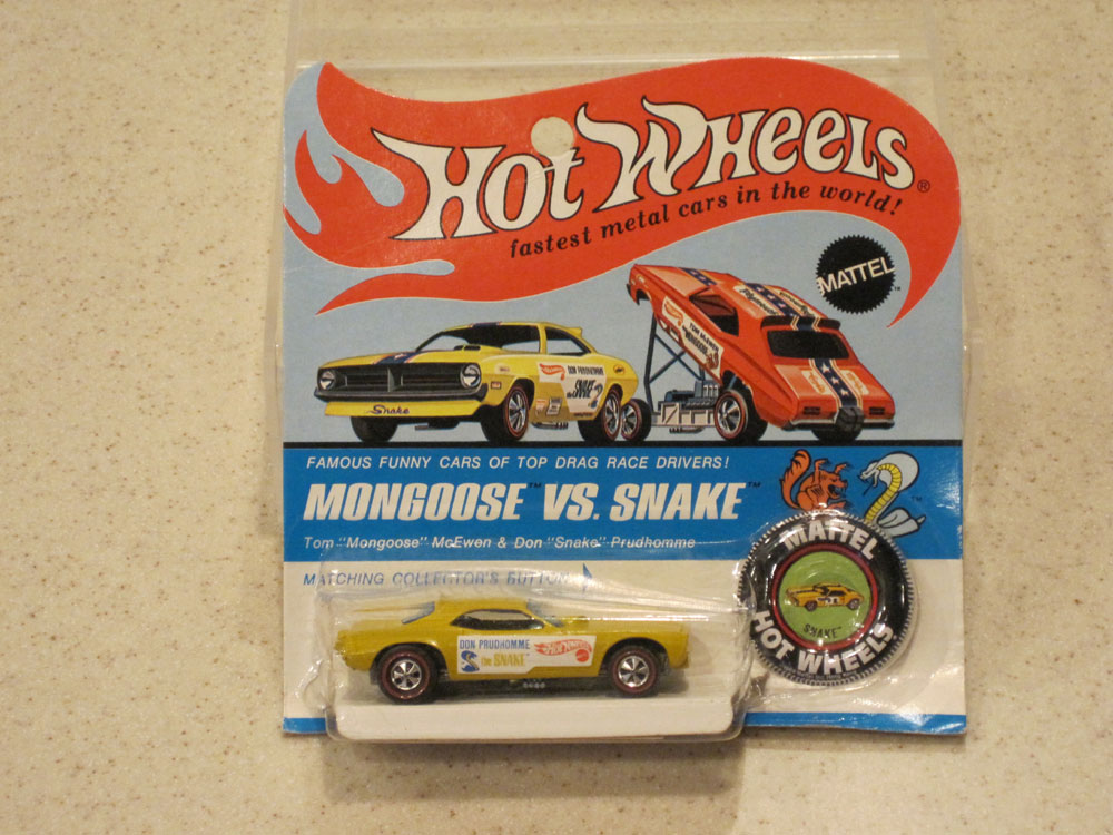 1971 Hotwheel Redlines Snake And Mongoose Informamk