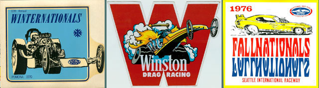 Original Vintage Racing Decal/Sticker 1973 NHRA World Series Championship 
