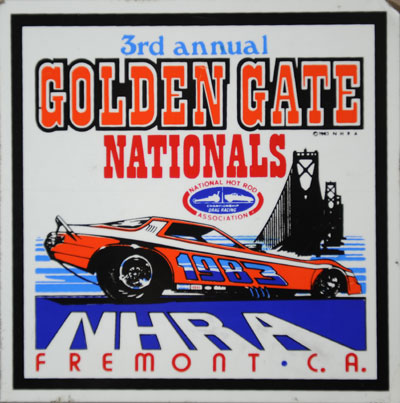 KERN COUNTY RACING 11TH ANNUAL MARCH MEETS 1969 DRAG RACE HOT ROD DECAL STICKER 