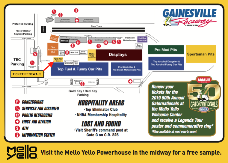 Gainesville Raceway Seating Chart