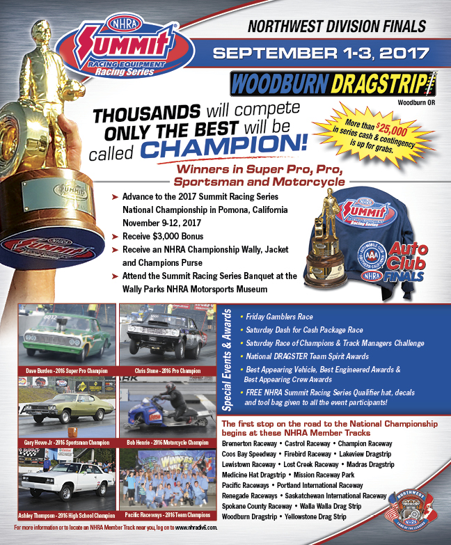 Northwest Division Summit ET Racing Series
