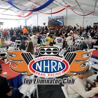 Enjoy exclusive driver appearances and a premium viewing experience with Top Eliminator Club tickets!