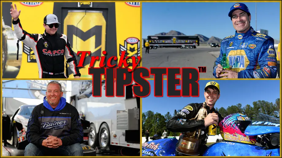 Steve Torrence, Ron Capps, Bo Butner, LE Tonglet