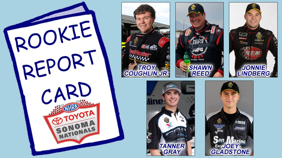 Sonoma Rookie Report Card