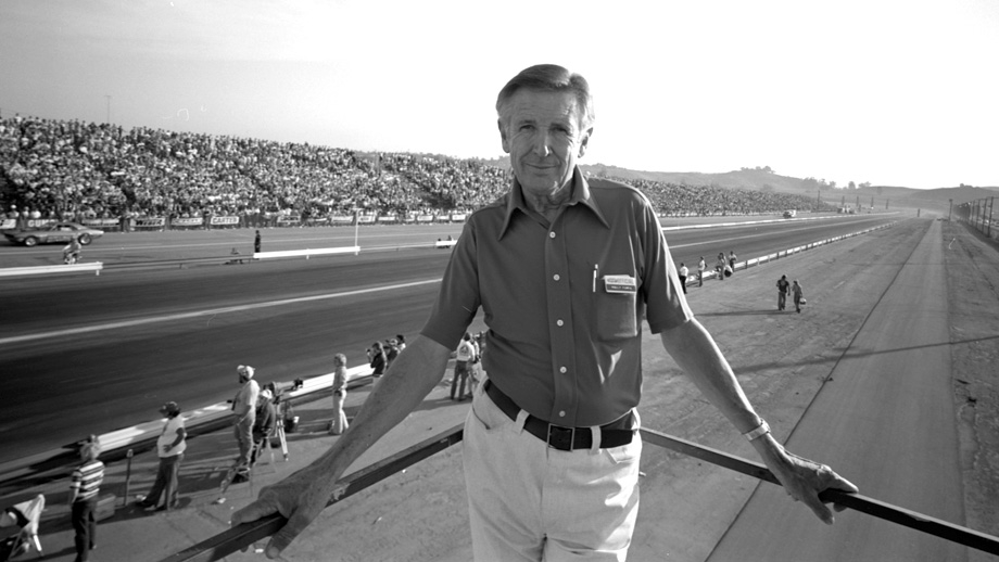 NHRA founder Wally Parks 