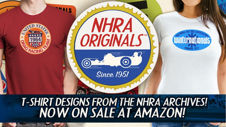 Jeg har erkendt det provokere Eller senere New NHRA Originals t-shirts feature iconic drag racing artwork | NHRA