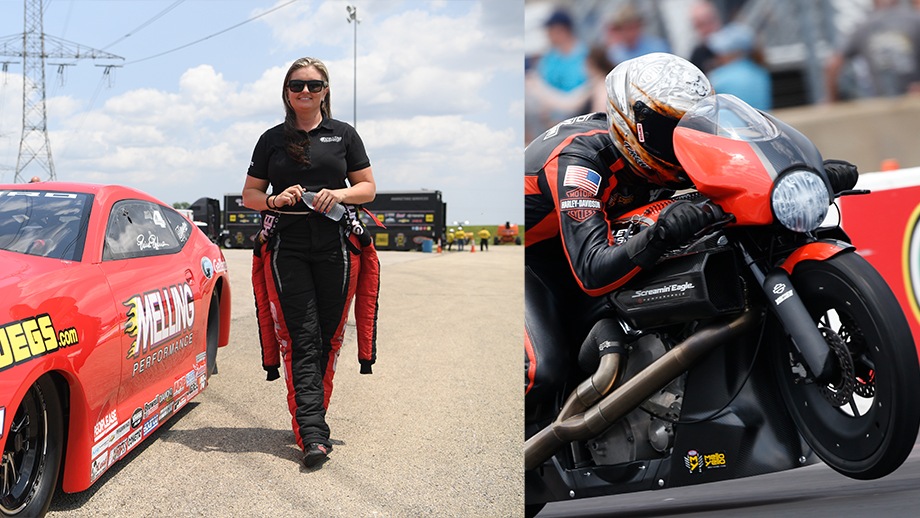 Erica Enders and Andrew Hines