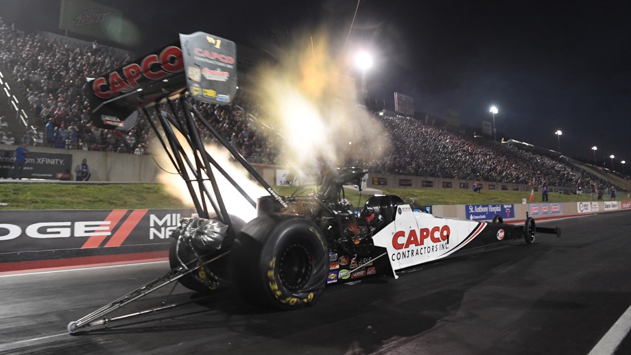 No surprise after Steve Torrence blasts to track speed record to lead Top Fuel field Denver |