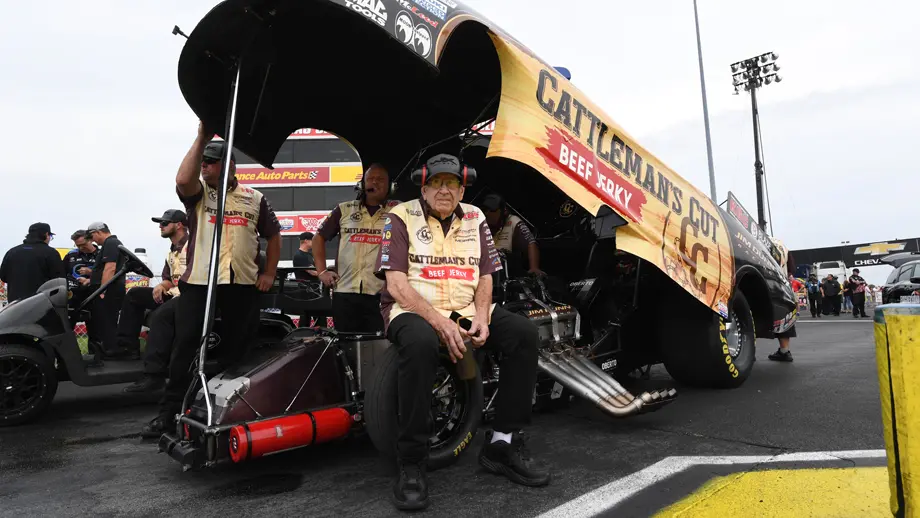 【未使用品】RACING CHAMPION　NHRA50　Jim Dunn　黒 RACING CHAMPIONS JIM DUNN RACING 50TH ANNIVERSARY NHRA FUNNY CAR