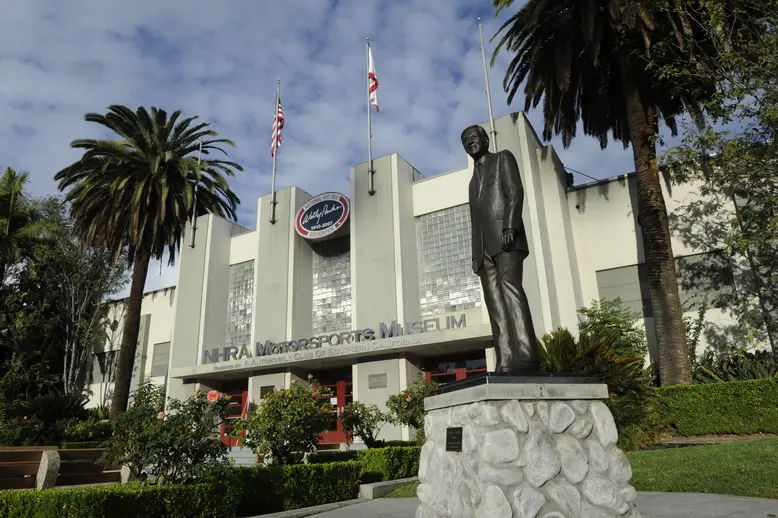 Since 1998, the Wally Parks NHRA Motorsports Museum presented by the Automobile Club of Southern California has been a place for motorsports fans to learn about hot rods, customs, race cars, and speed records, and discover the stories of the people who made them possible.
