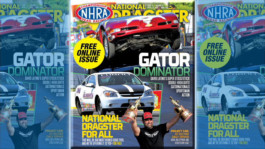 National Dragster Magazine 11 mai 1990 numéro 17 volume XXXI