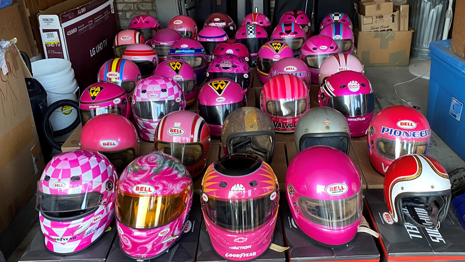Shirley Muldowney helmet collection headed to Garlits Museum of Drag Racing  | NHRA