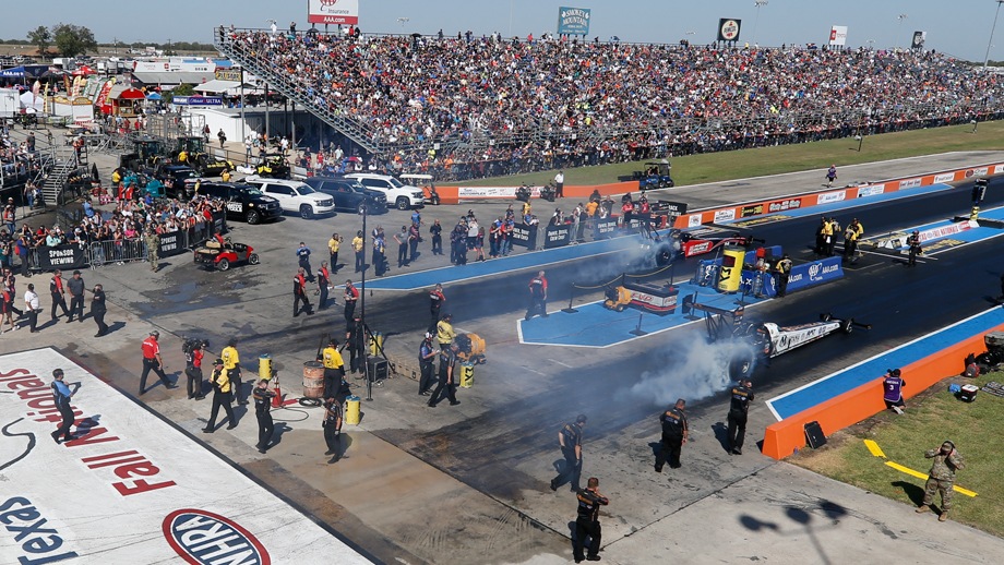 Five days of thrills in store at AAA Texas NHRA FallNationals at Texas