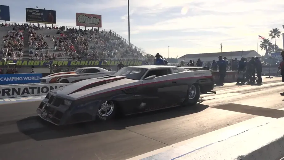Tom Bailey and Rod Tschiggfrie Street Car Shootout 2021 NHRA Gatornationals