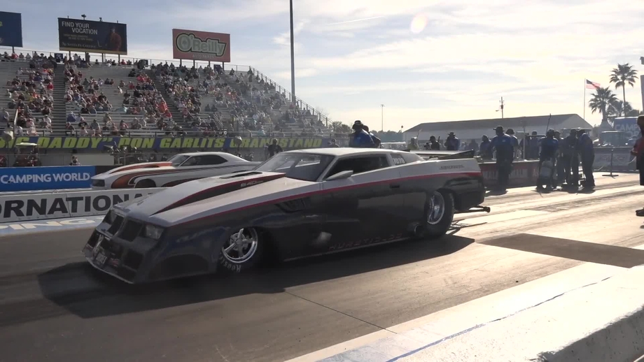 Tom Bailey and Rod Tschiggfrie Street Car Shootout 2021 NHRA Gatornationals