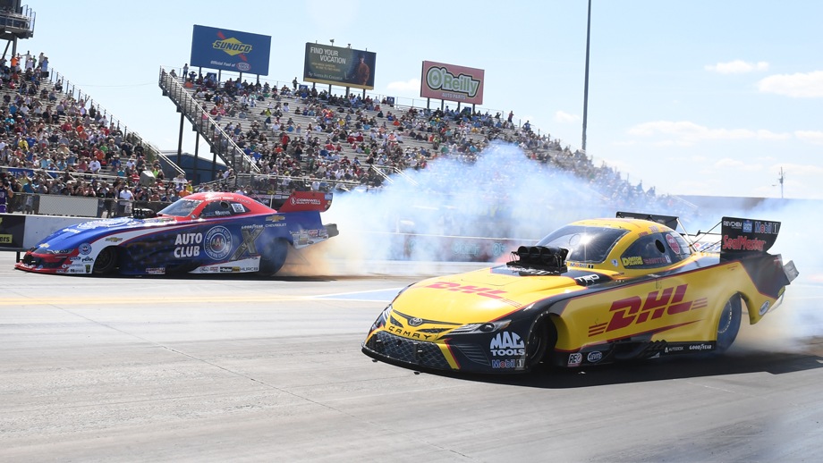 In clutch moments, . Todd willing to take things into his own hands |  NHRA