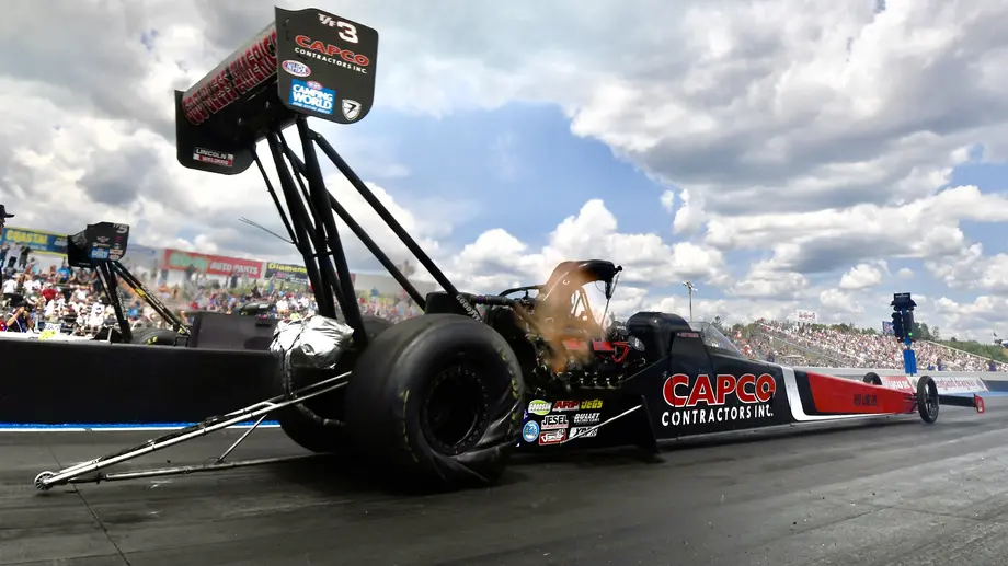 Billy Torrence wins Top Fuel at the TascaParts.com New England Nationals; collects seventh Wally