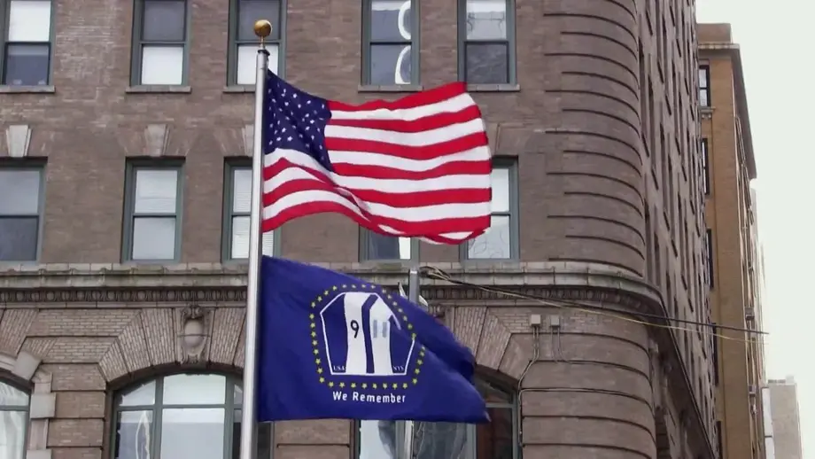 September 11 tribute from the 2021 Mopar Express Lane NHRA Nationals in Pennsylvania