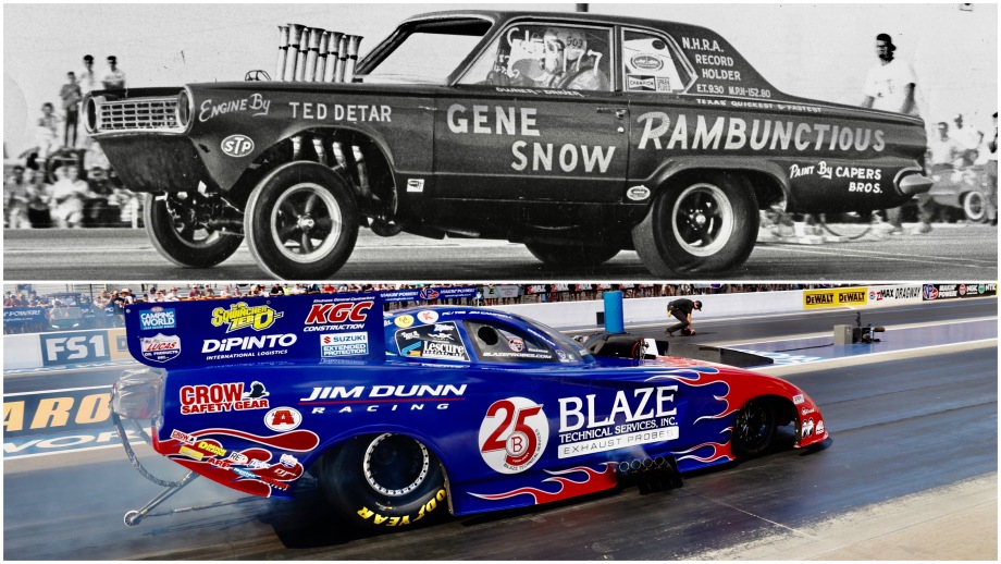 What year did we start calling fuel coupes Funny Cars?
