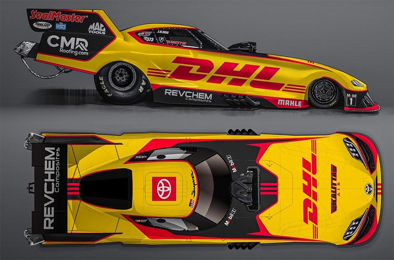 J.R. Todd raves about potential of new Toyota GR Supra Funny Car