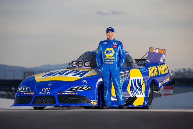 Toyota partners with Ron Capps beginning with Circle K NHRA Four-Wide Nationals