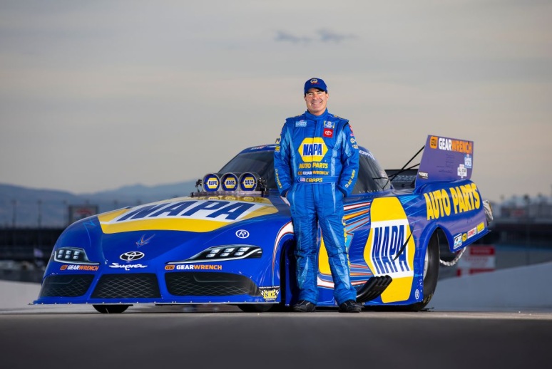 Toyota partners with Ron Capps beginning with Circle K NHRA Four-Wide Nationals