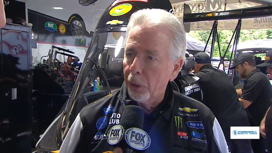 How did John Force Racing convince  Rahn Tobler to come out of retirement?