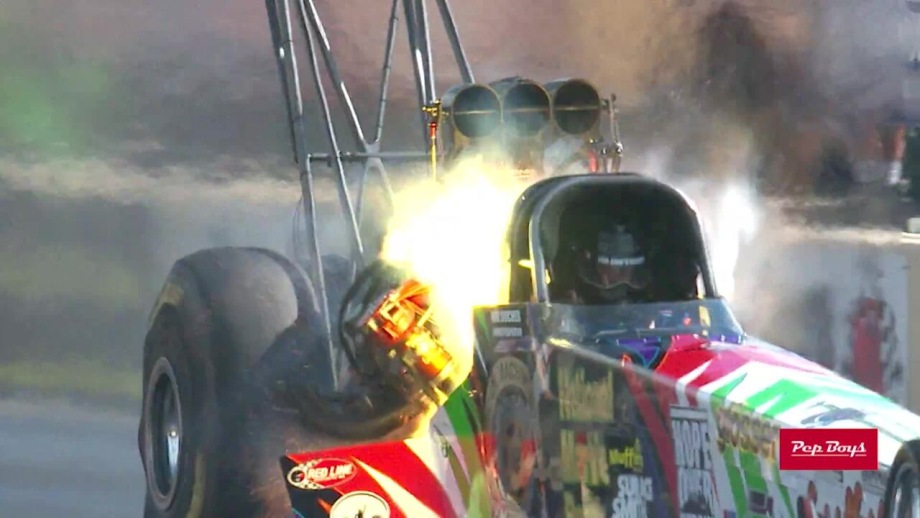 The explosive power of a nitro Hemi, exposed in slow motion!