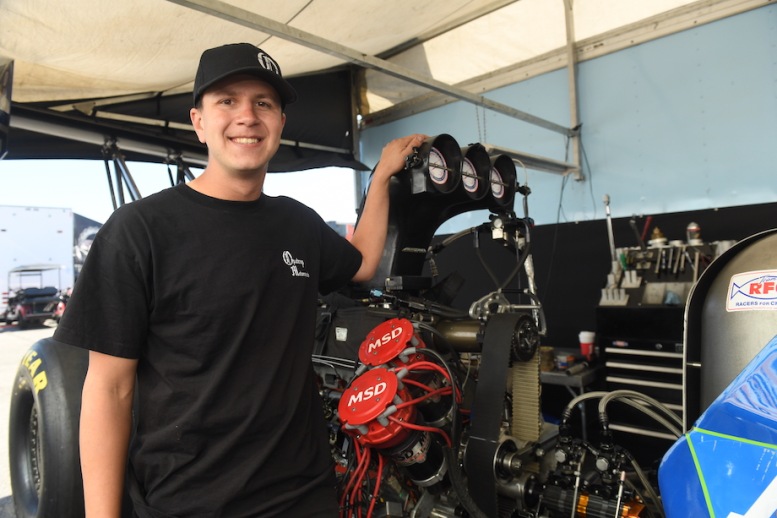 Jake Opatrny's life goal realized making his Top Fuel debut at St. Louis