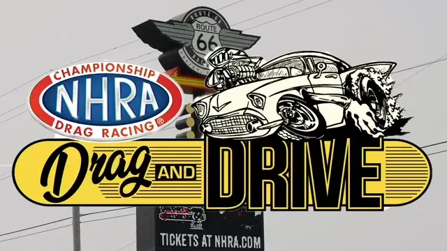 NHRA Drag and Drive first qualifying session from Gerber Collision and Glass Route 66 NHRA Nationals presented by PEAK Performance