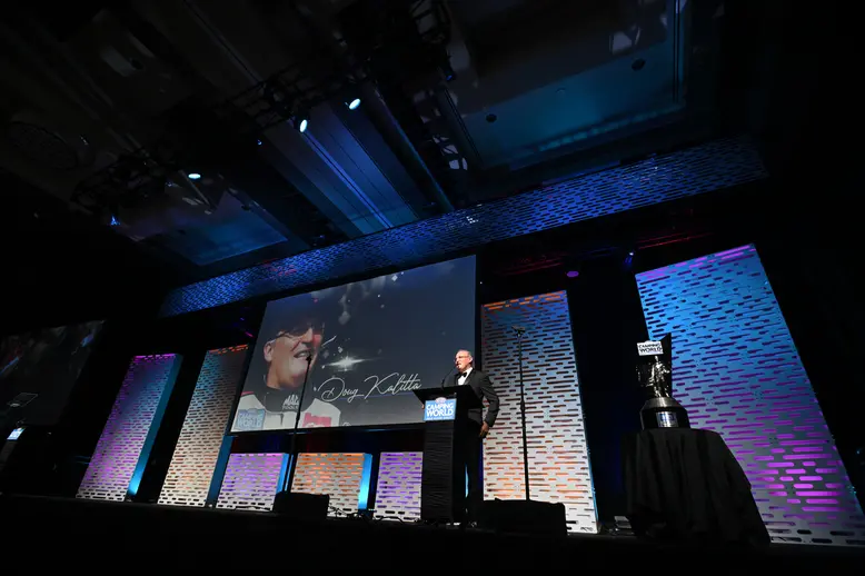 2023 Top Fuel champ Doug Kalitta got a standing ovation