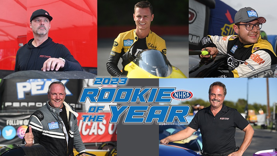 Top Five Contenders for NHRA Rookie of the Year in 2023