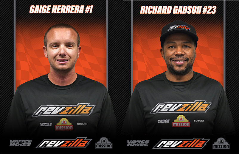 RevZilla/Mission/Vance & Hines Suzuki team to feature Herrera and