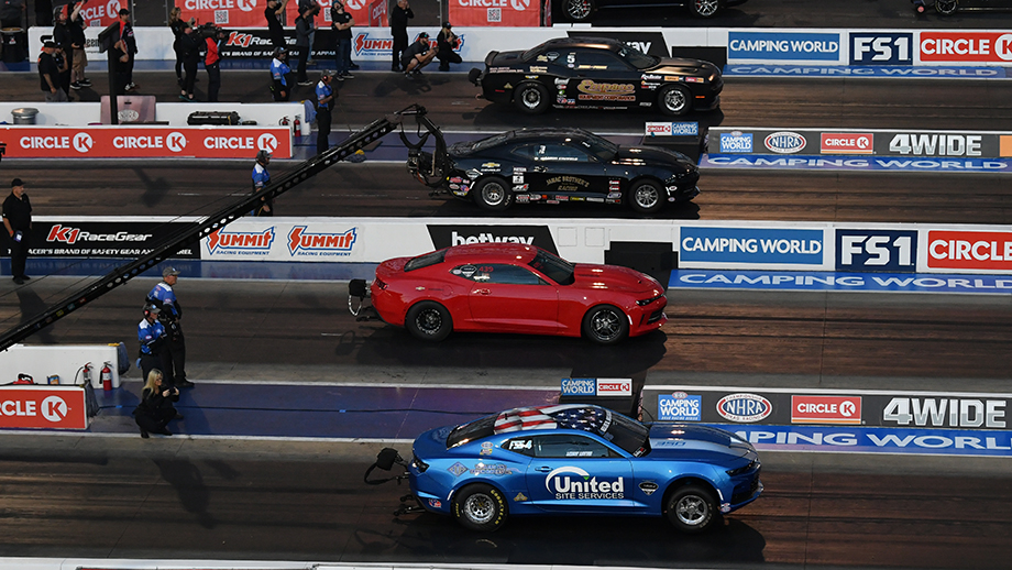 Flexjet Factory Stock Showdown races four-wide for first time in