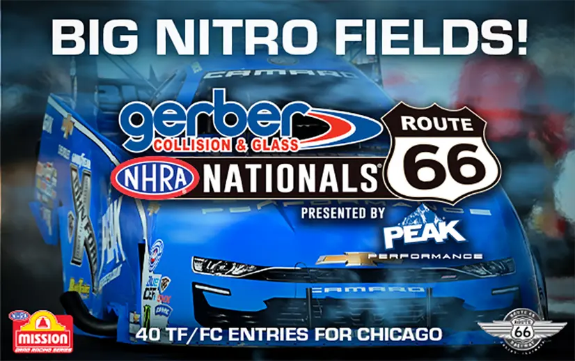 Gerber Collision & Glass Route 66 NHRA Nationals