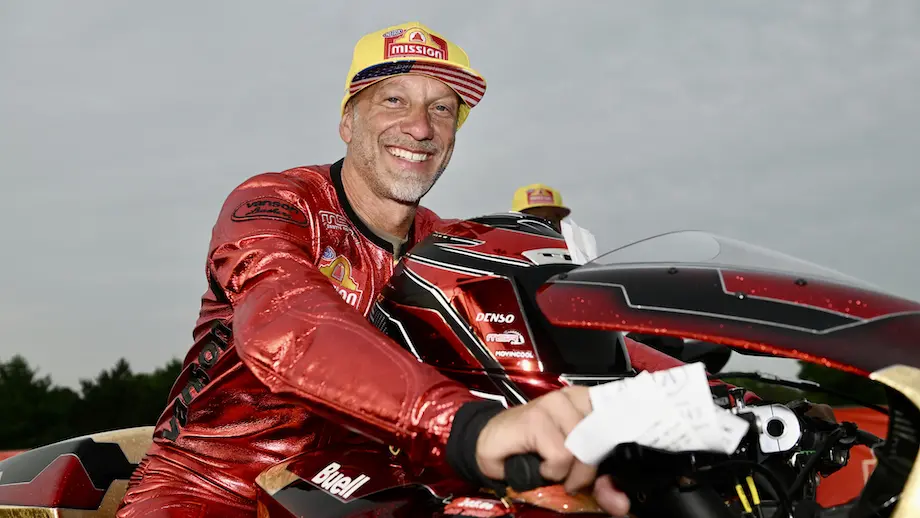 Matt Smith NHRA Pro Stock Motorcycle