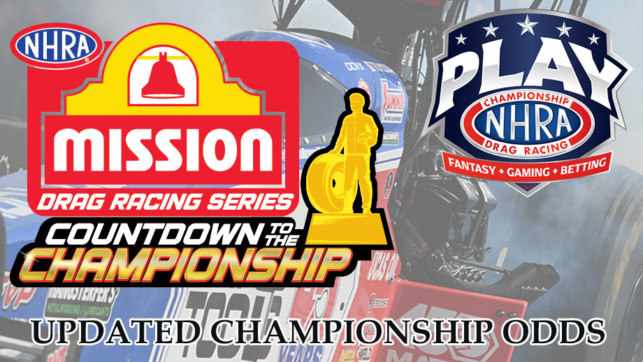 PlayNHRA driver odds 