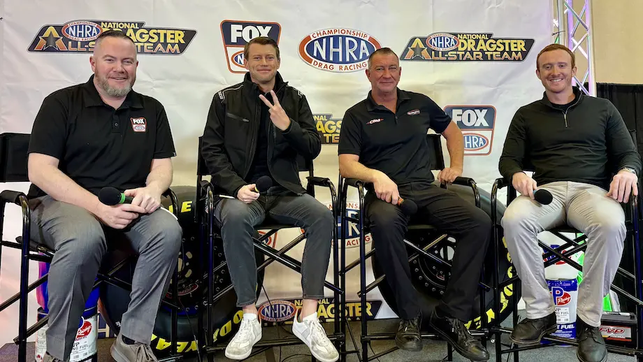 Blake Alexander and the Greens announce second Funny Car team at PRI Show