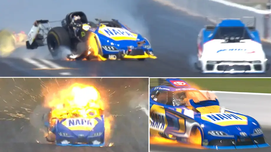 For Ron Capps, the blower explosions and the crashes come with the