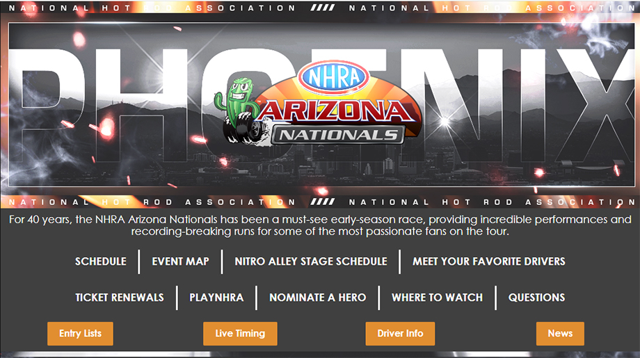 Arizona Nationals event guide