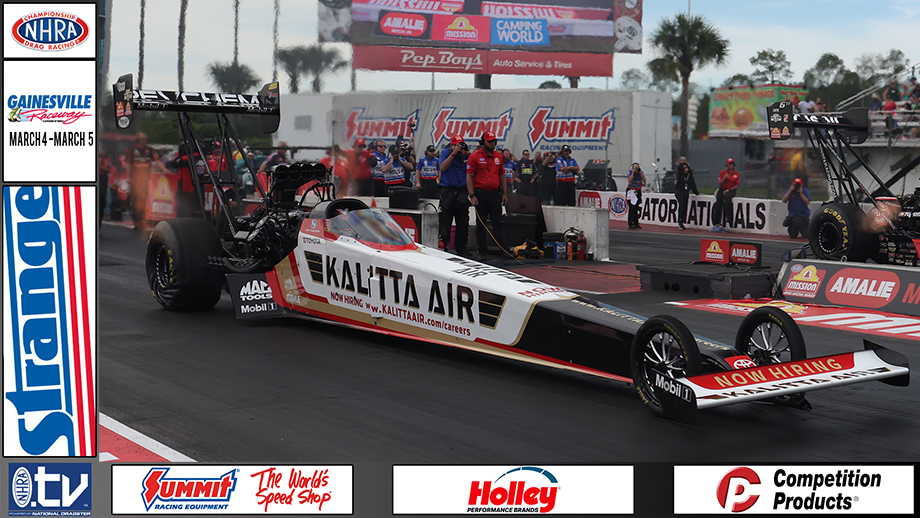 Gatornationals test session