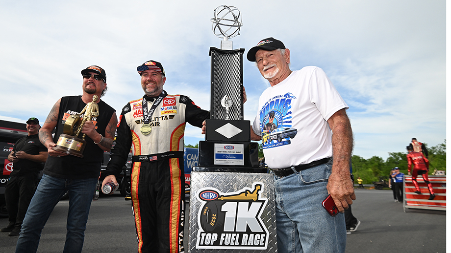 Langdon wins 1,000th Top Fuel race; Prock, Glenn, Smith also