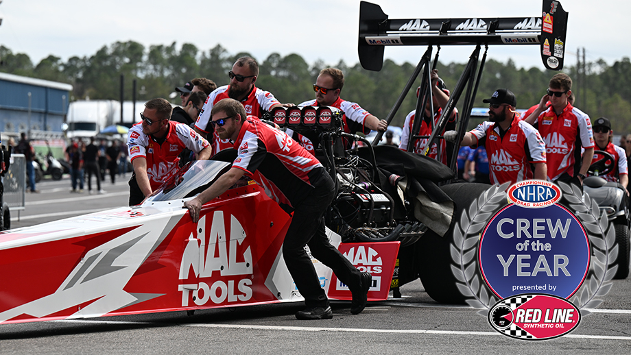 Kalitta, Beckman, Anderson, Herrera teams lead Crew of the Year