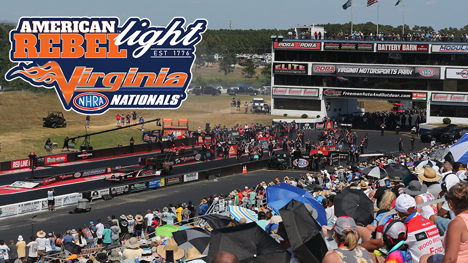 American Rebel Light Virginia NHRA Nationals Sunday preview