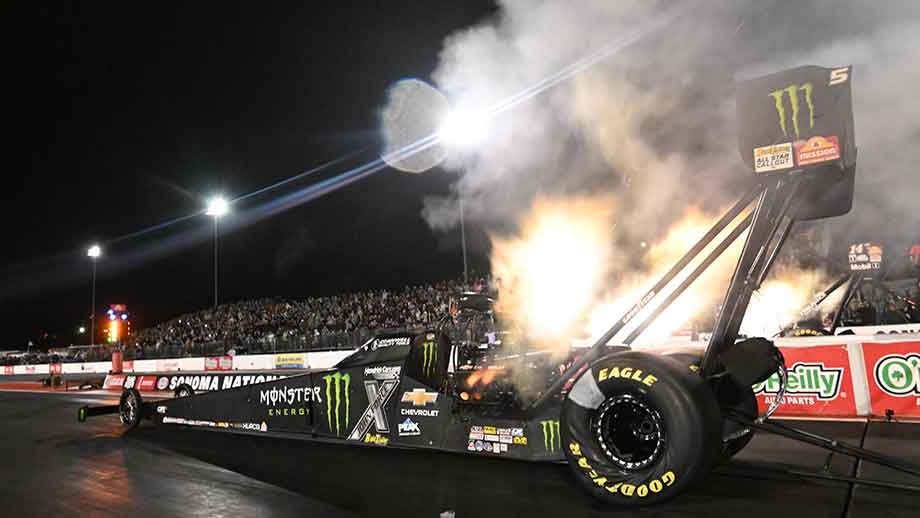 Brittany Force rocks Sonoma with 343.16 mph blast. Hagan, Anderson