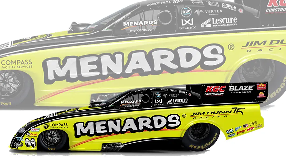 Hull, Jim Dunn Racing will bring Menards livery to Brainerd store