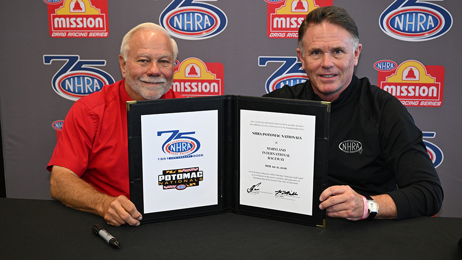 Maryland Int’l Raceway joins NHRA family